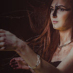 Silver Collier: Sculpted elegance and wearable art