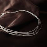 Silver Collier: Sculpted elegance and wearable art