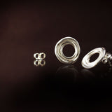 Natural Stud Earrings: - Simple yet unique. To be worn everyday.....