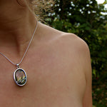 Silver Pendant: Every gemstone is unique and every piece of jewellery 