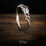 Engagement ring:  In love and melted together. This one is perfect...