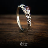 Engagement ring:  In love and melted together. This one is perfect...