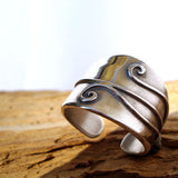 Celtic Spiral Ring. The size of this ring is adjustable