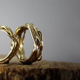 Wedding rings: Intertwined