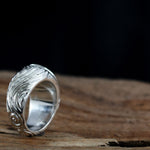 Silver Ring: Solid Men's ring 