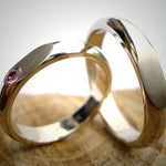 Wedding Rings: Infinity. smooth, simple and very comfortable. 