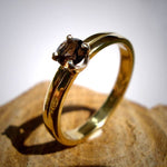Engagement Ring: - Smokey, Stream line, unique and very comfortable...